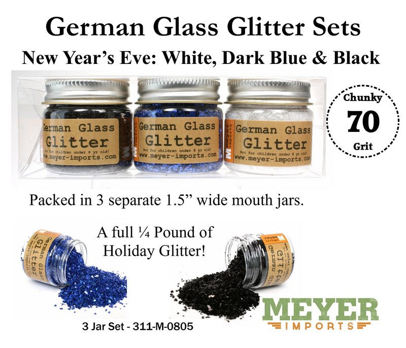 Holiday Glitters - New Years - 70 Grit Chunky - 311-M-0805