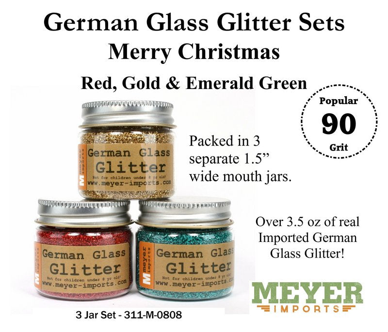 Holiday Glitters - Christmas Colors - 90 Grit - 311-M-0808