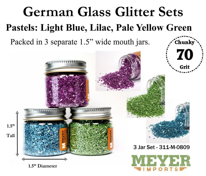 Holiday Glitters - Easter Pastels - 70 Grit Chunky - 311-M-0809