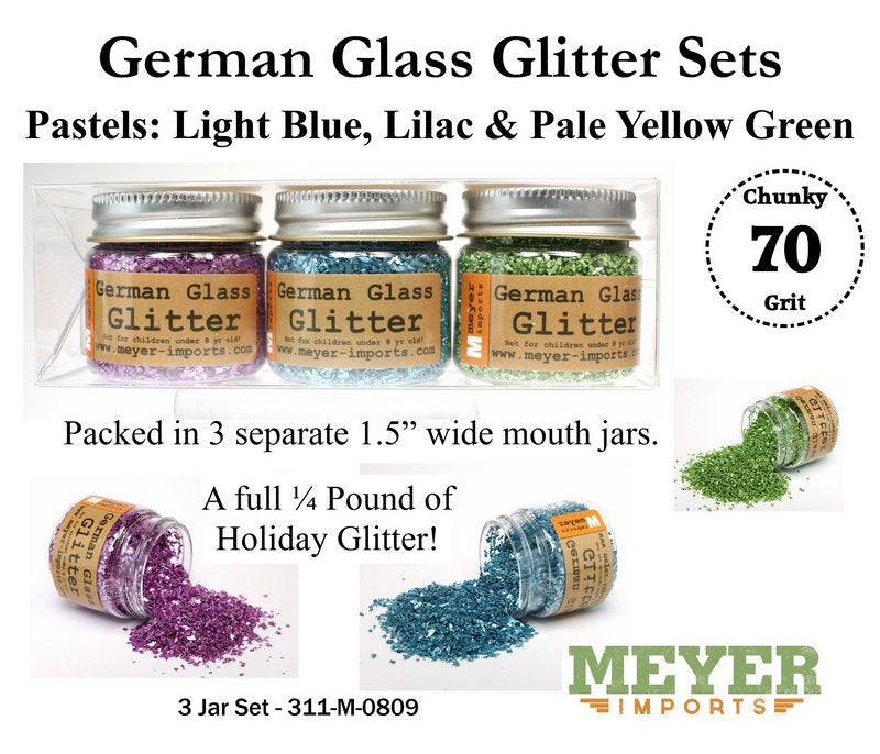 Holiday Glitters - Easter Pastels - 70 Grit Chunky - 311-M-0809