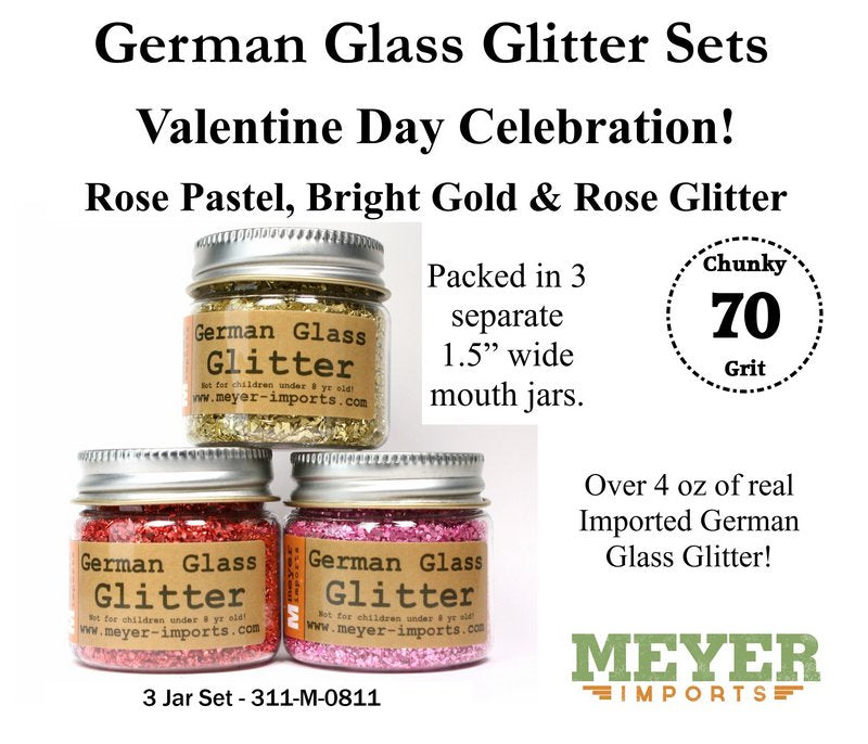 Holiday Glitters - Valentine Day - 70 Grit Chunky - 311-M-0811