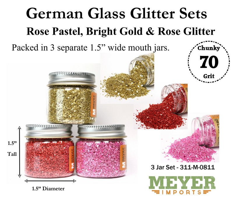 Holiday Glitters - Valentine Day - 70 Grit Chunky - 311-M-0811