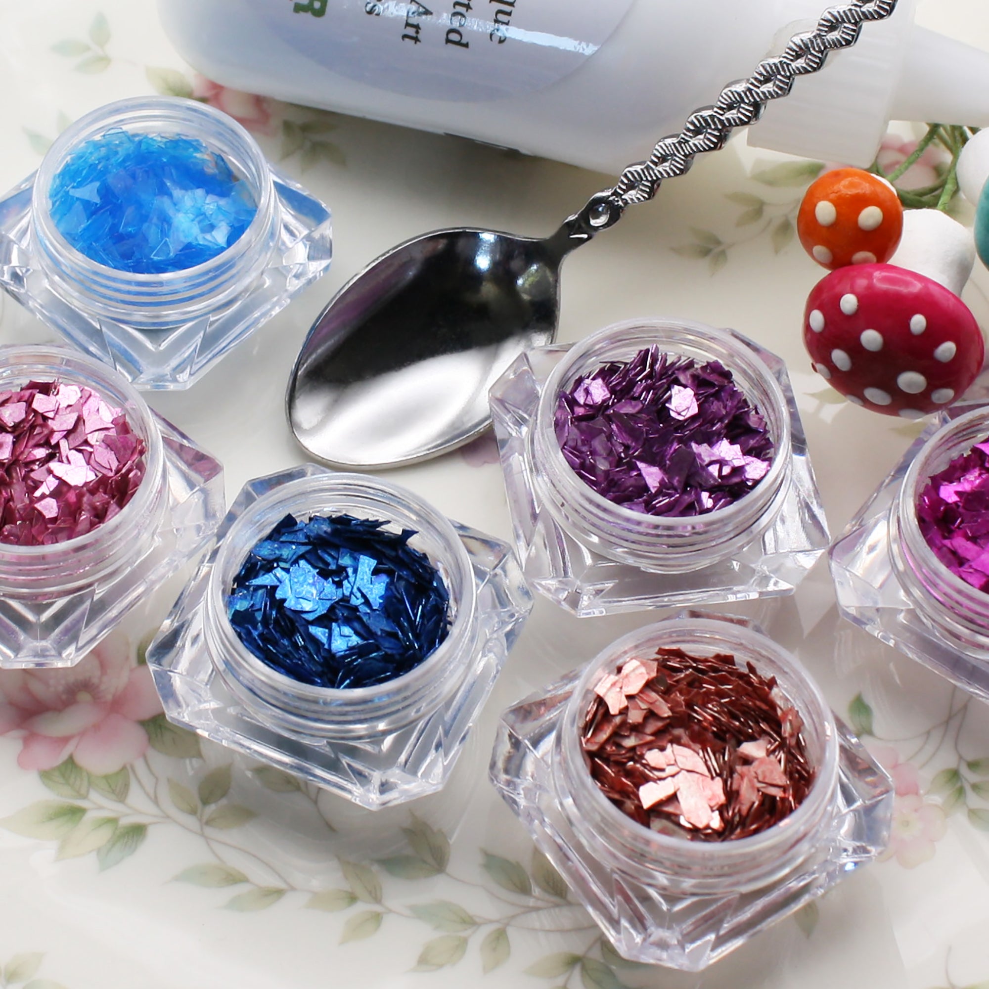 Super Shards - Pinks and Blues - 6 Glitters! - 311-0823