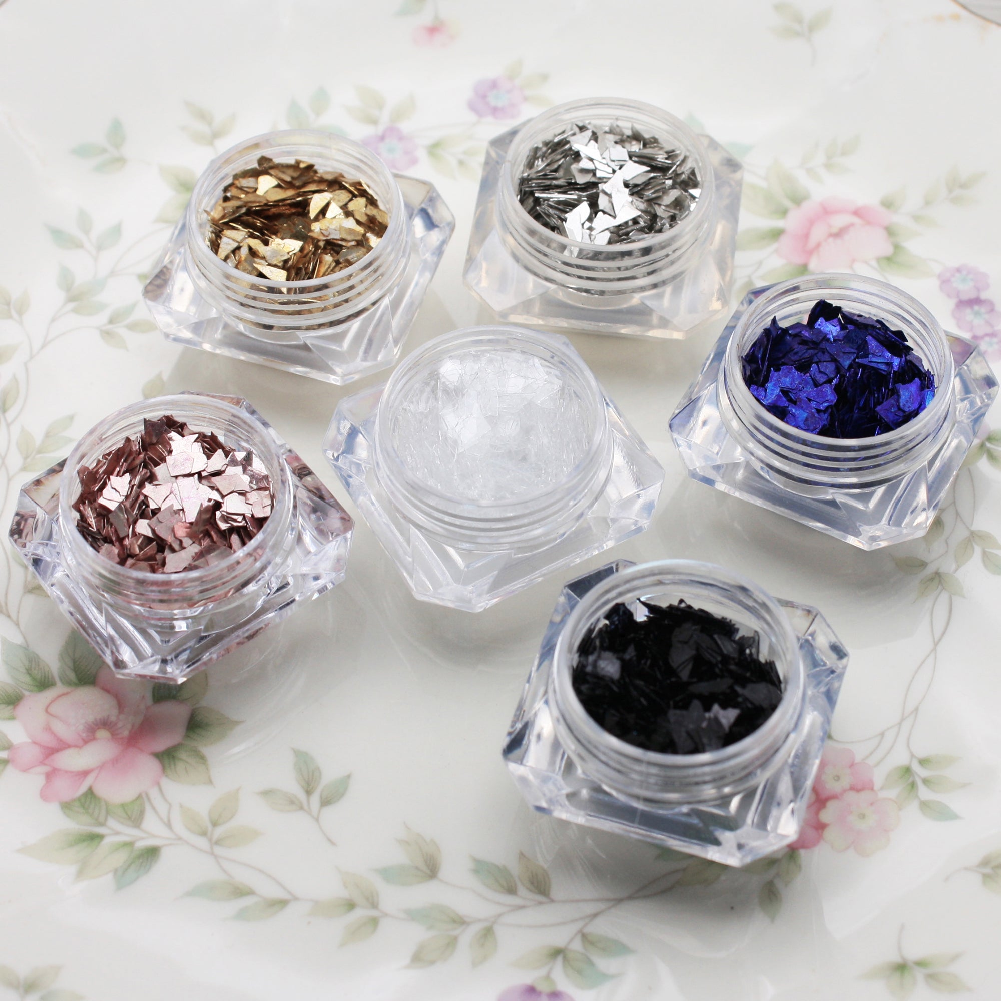 Super Shards - Basic Color Collection - 6 Glitters! - 311-0820