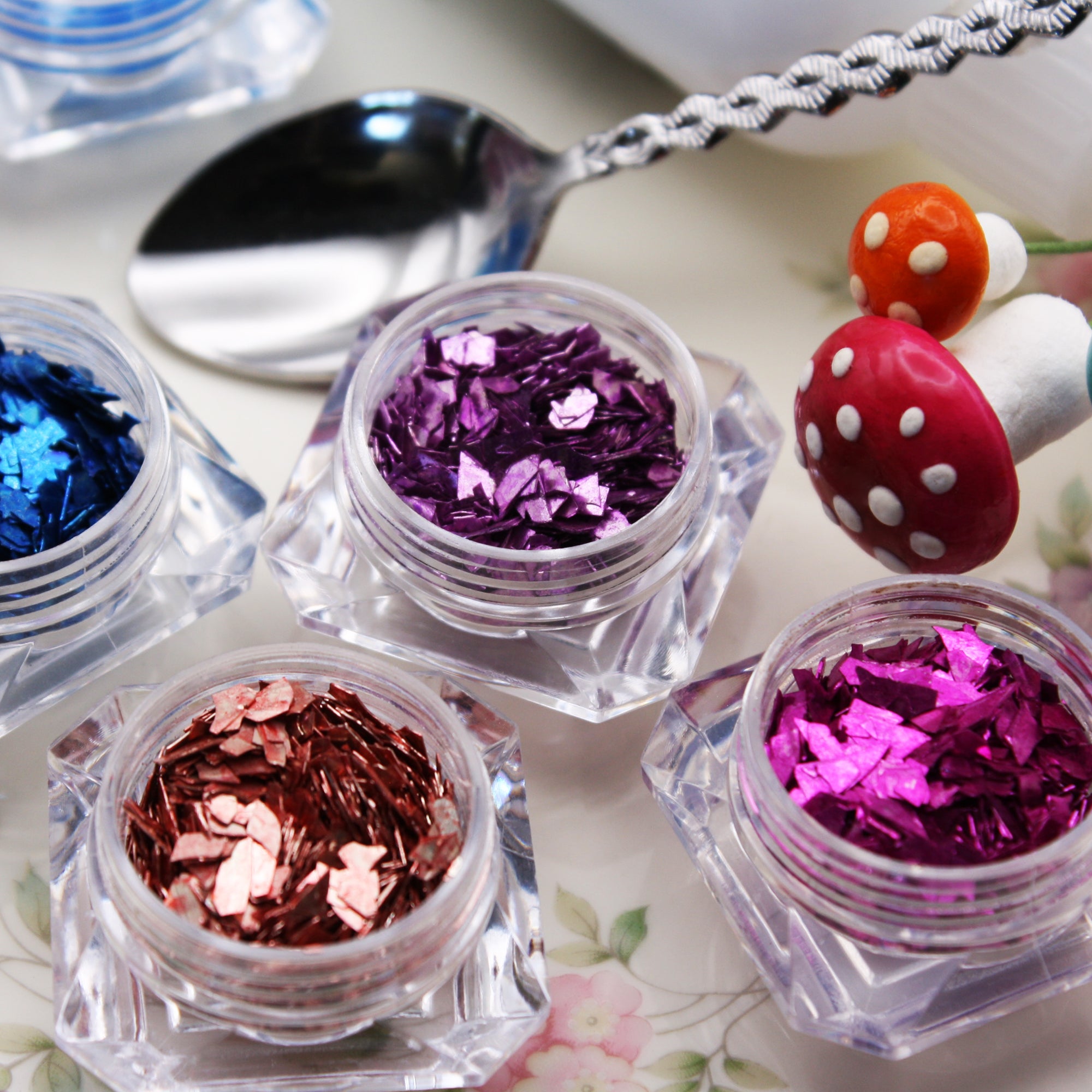 Super Shards - Pinks and Blues - 6 Glitters! - 311-0823