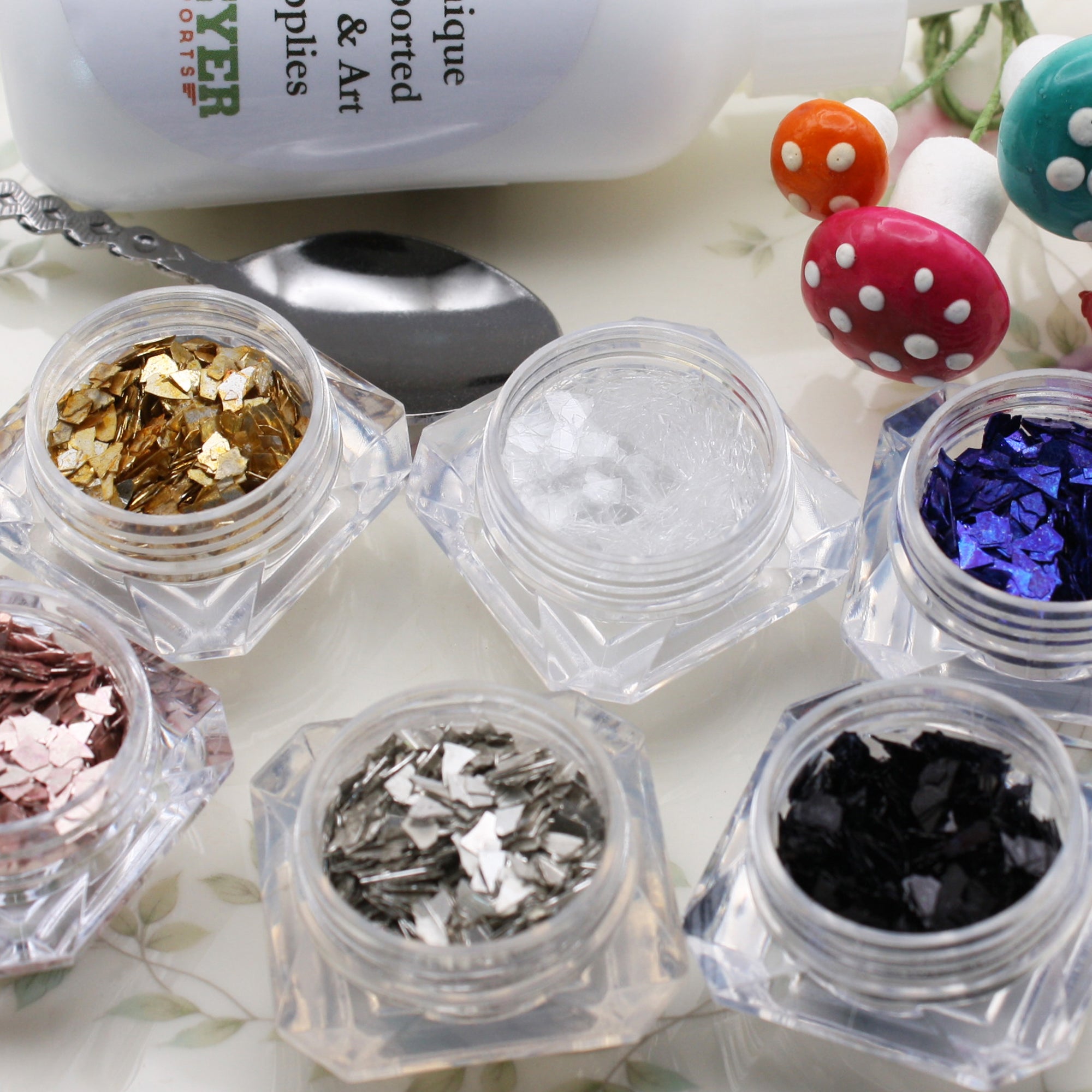 Super Shards - Basic Color Collection - 6 Glitters! - 311-0820