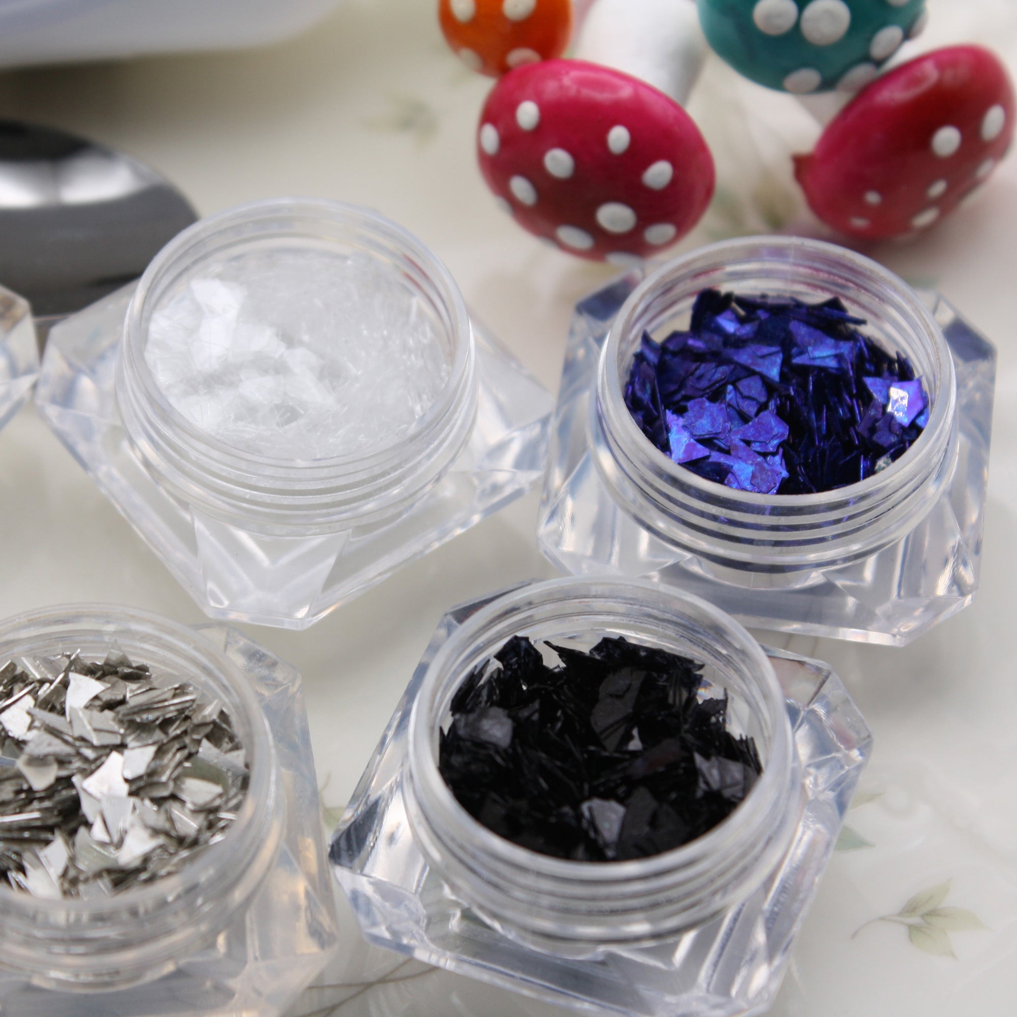 Super Shards - Basic Color Collection - 6 Glitters! - 311-0820