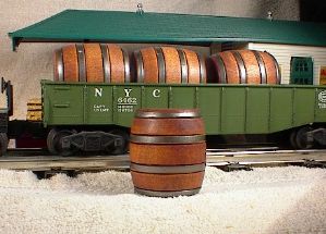 Cargo-To-Go: 4 Large Whiskey Barrel Set - 101-0823