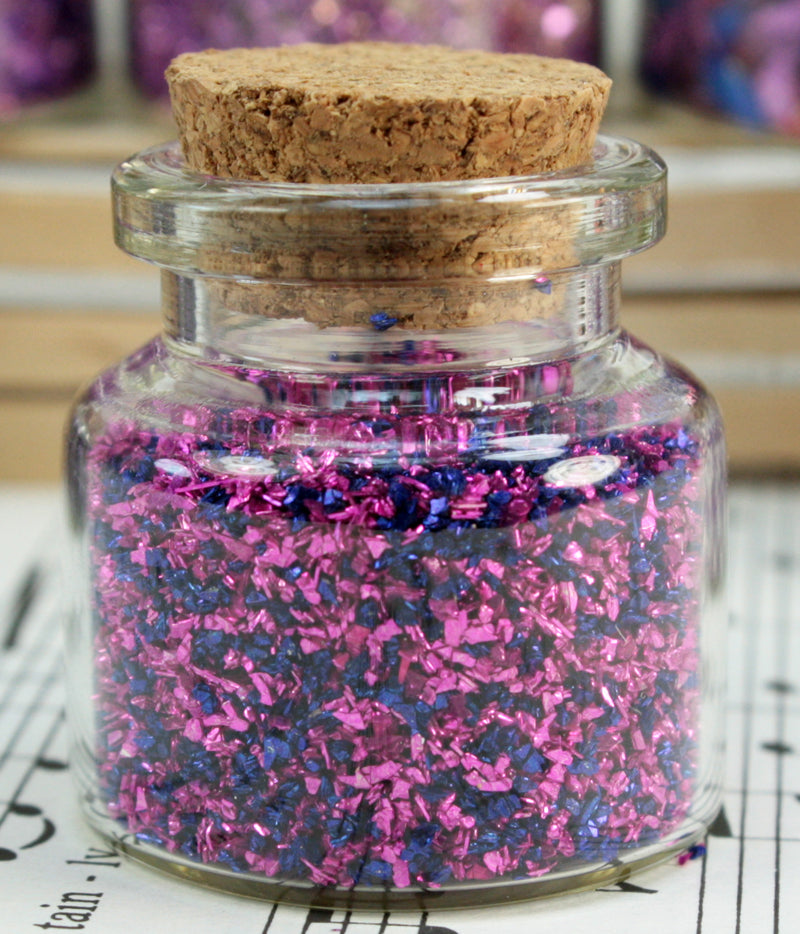 Purple Set of Corked Jars - 311-M-0606