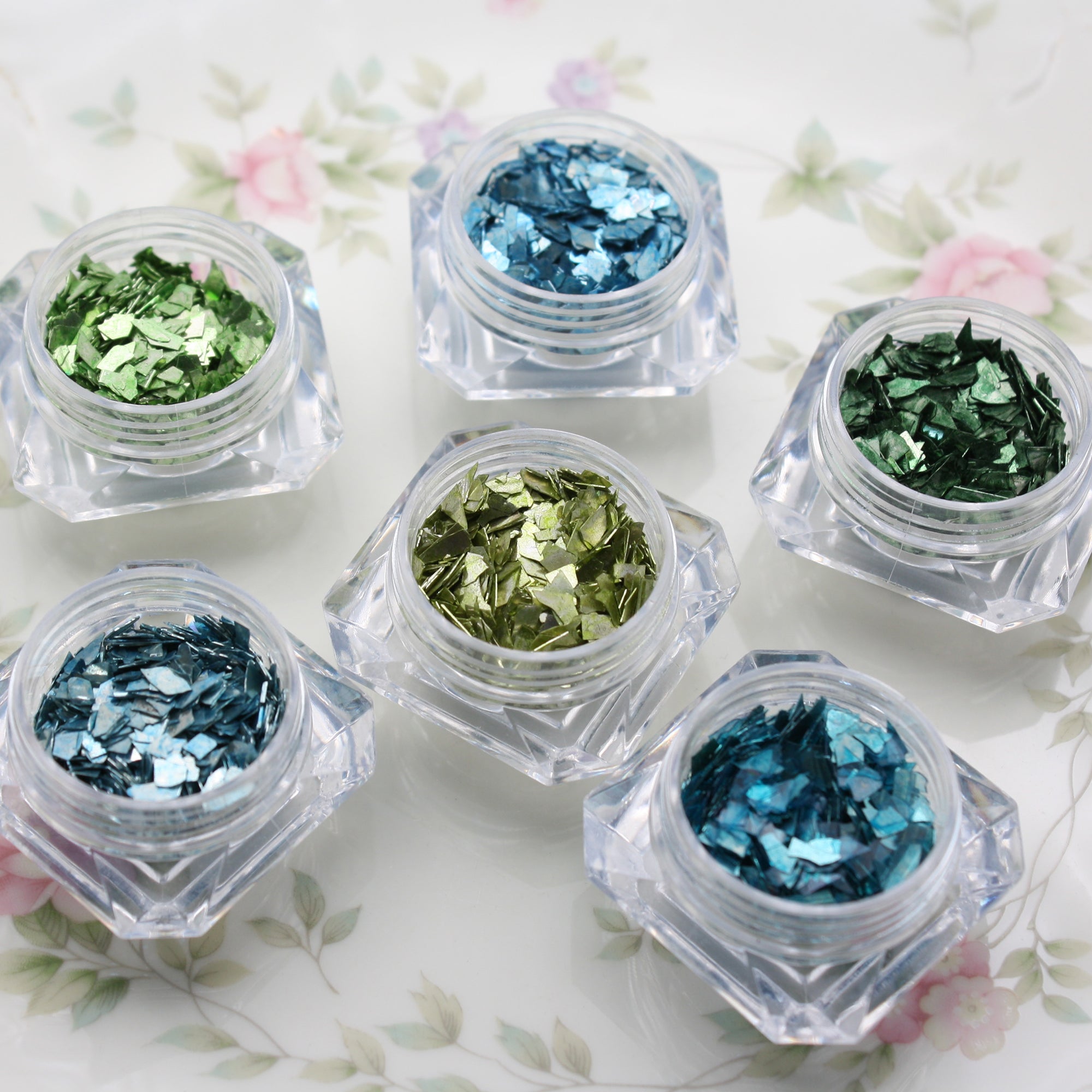 Super Shards - Blues & Greens - 6 Glitters! - 311-0821