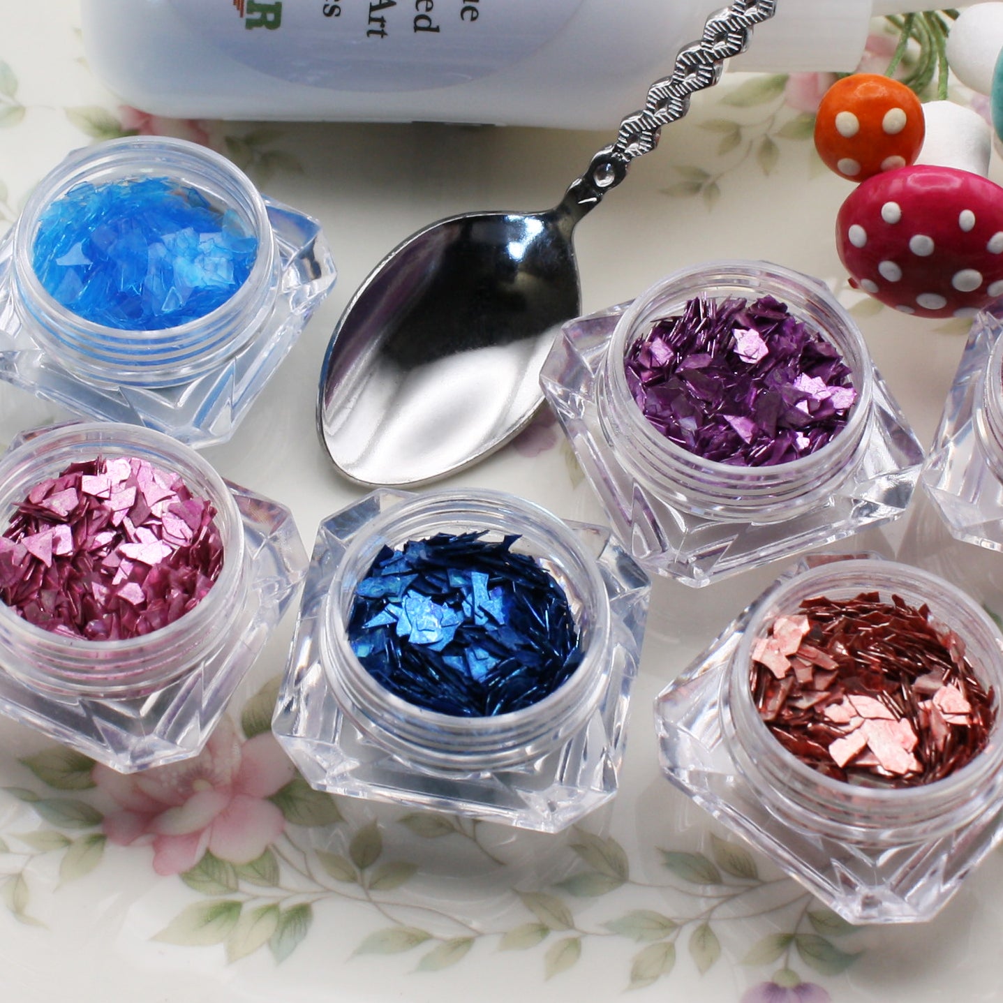 Super Shards - Pinks and Blues - 6 Glitters! - 311-0823