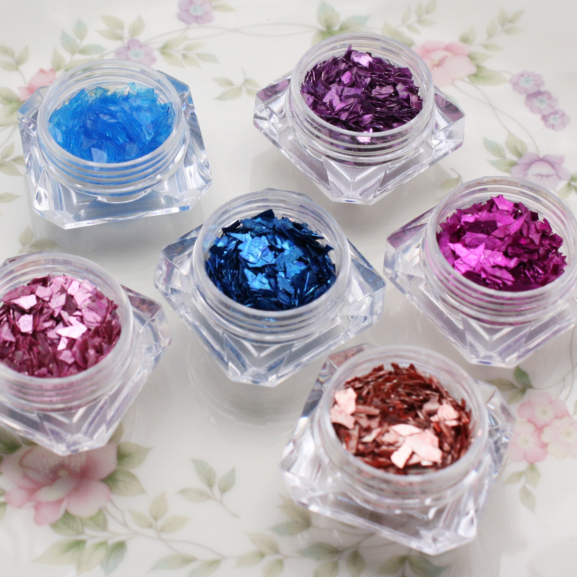 Super Shards - Pinks and Blues - 6 Glitters! - 311-0823