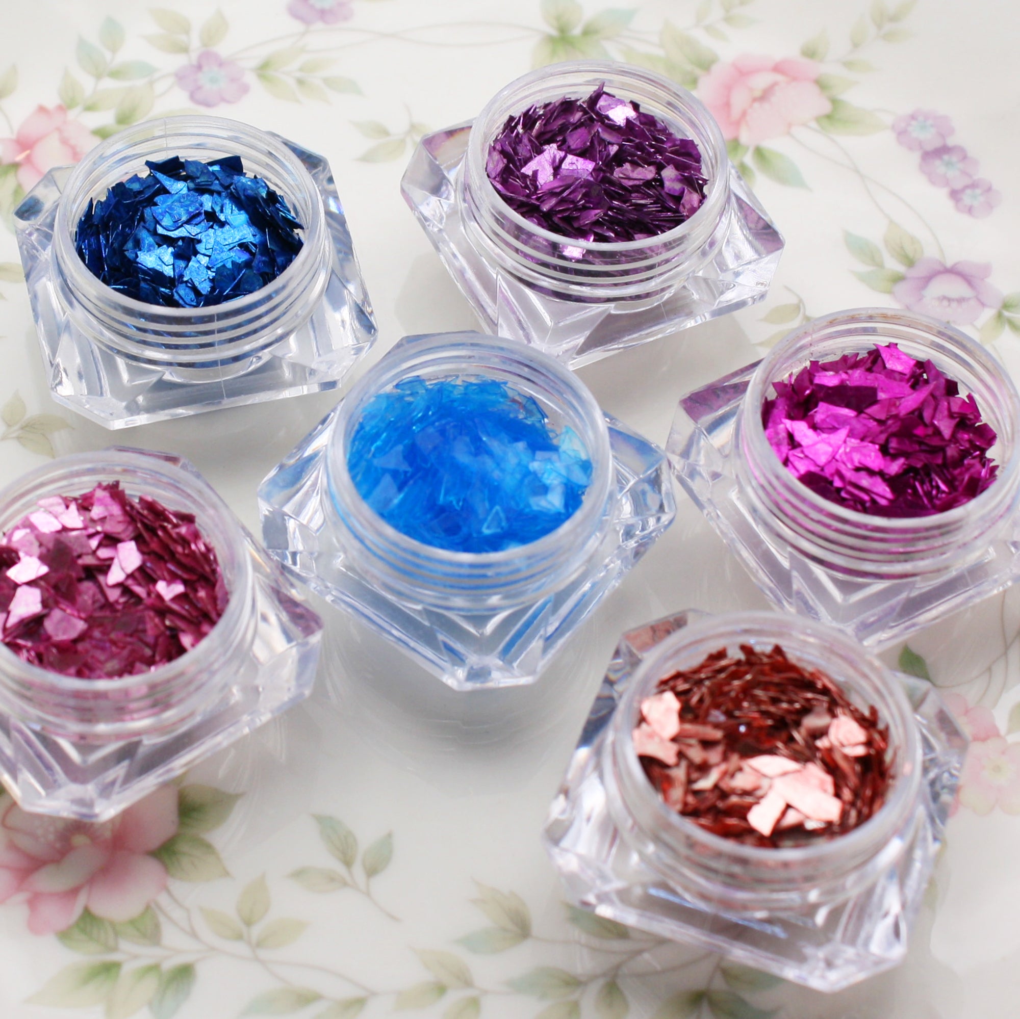 Super Shards - Pinks and Blues - 6 Glitters! - 311-0823