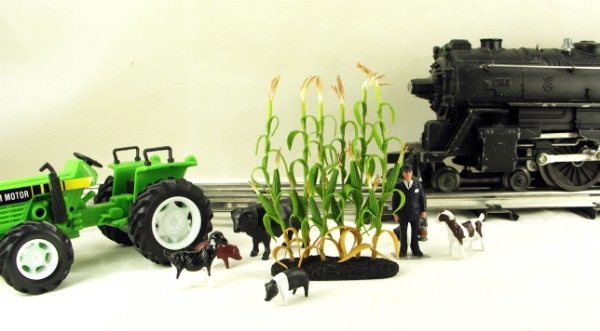 Cargo-To-Go: "O" Scale Corn Stalks - Farm Fresh! - 101-0950