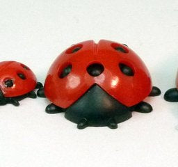 Geman Ladybugs - Large - 203-3-062 - 6 Piece Set