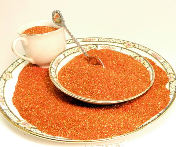 Fire Orange Glitter - 311-BD-10