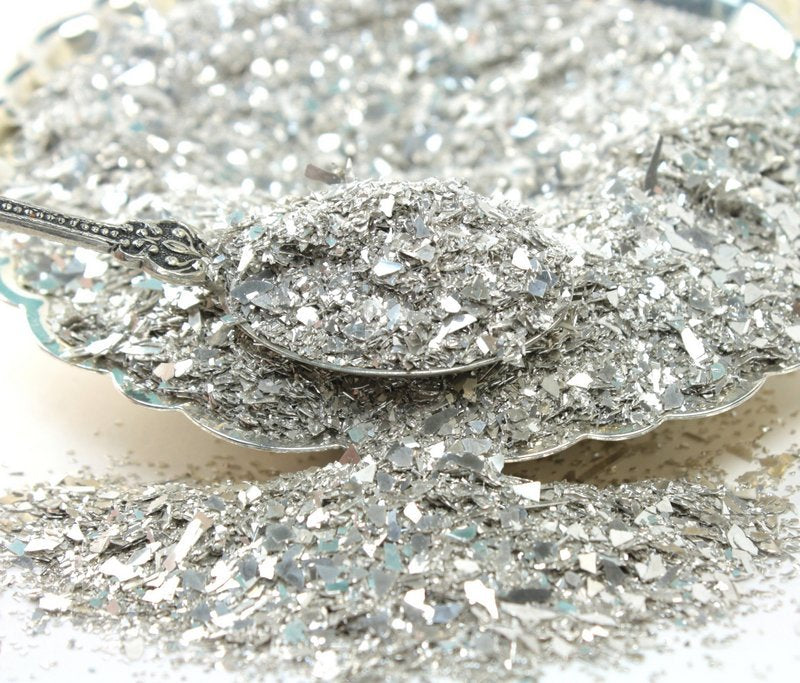 Silver Fusion Multigrain Shard Glitter -  311-4080-SL