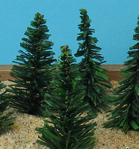 Evergreen Tree - 2" - 5 Pcs Set (218-0201)