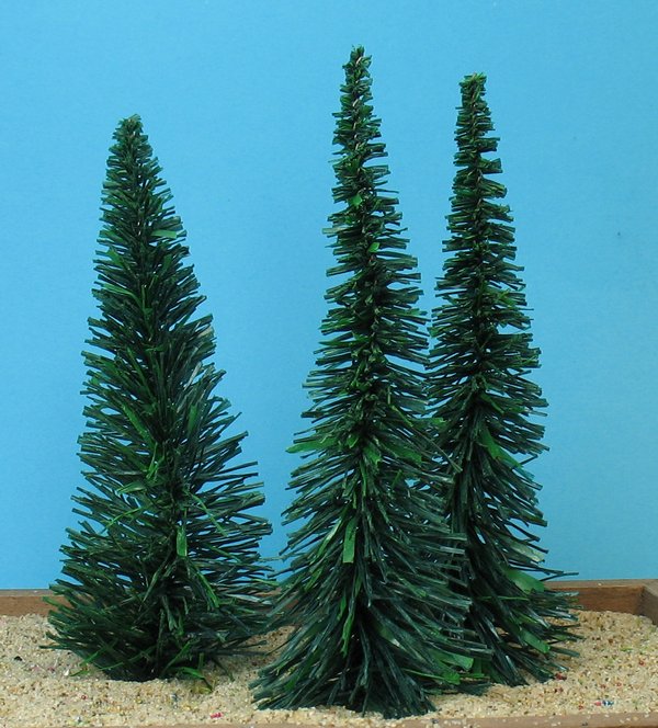 Evergreen Tree - 4" - 3 Pcs Set (218-0202)