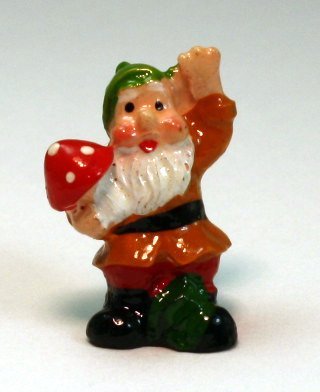 Gnome - 1" Mini  - Set of Four! #800-2613