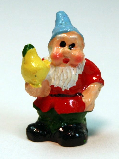 Gnome - 1" Mini  - Set of Four! #800-2613