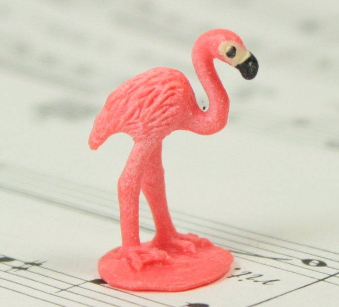 Flamingos -  1" Tall - Set of 4 - 234-4822