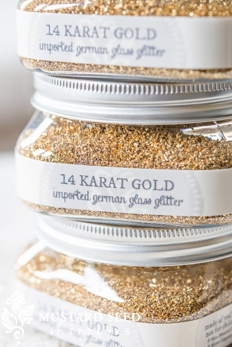 14 Karat Gold - Miss Mustard Seed Glitter - 306-1201