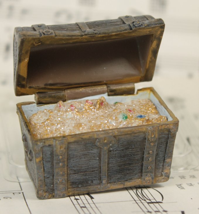 Treasure Chest 1.5" - G SCALE - #285-1829