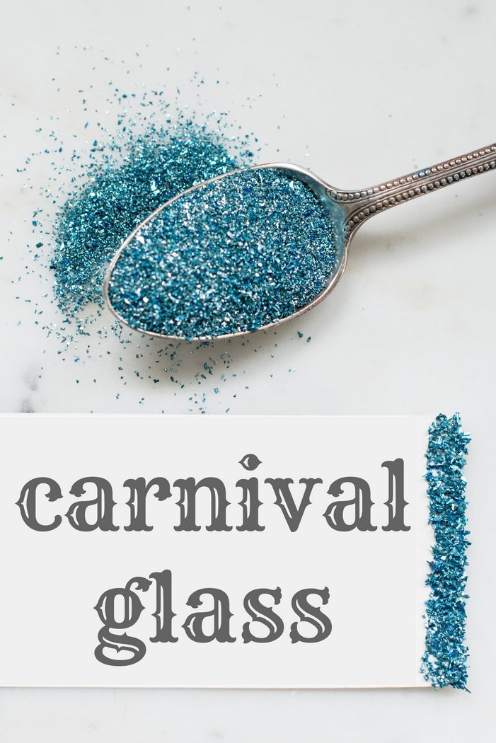 Carnival Glass Blue - Miss Mustard Seed Glitter - 306-1301