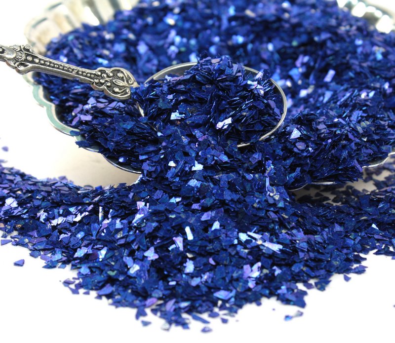 Blue - Dark Blue Super Shard Glitter