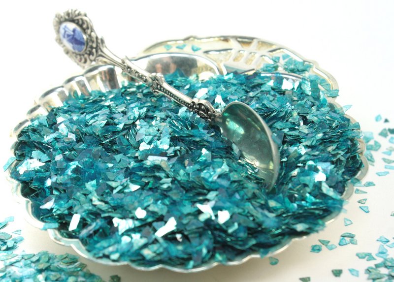 Blue - Teal Super Shard Glitter