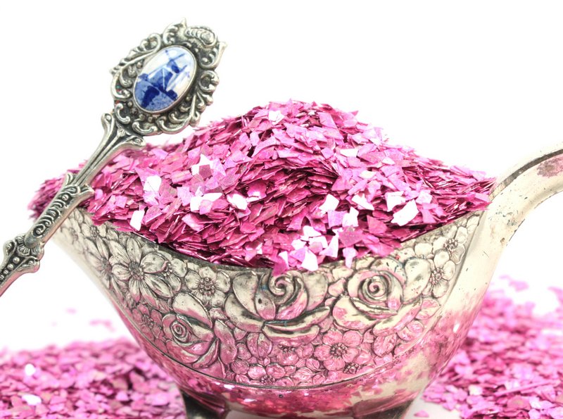 Rose - Pastel Rose Super Shard Glitter