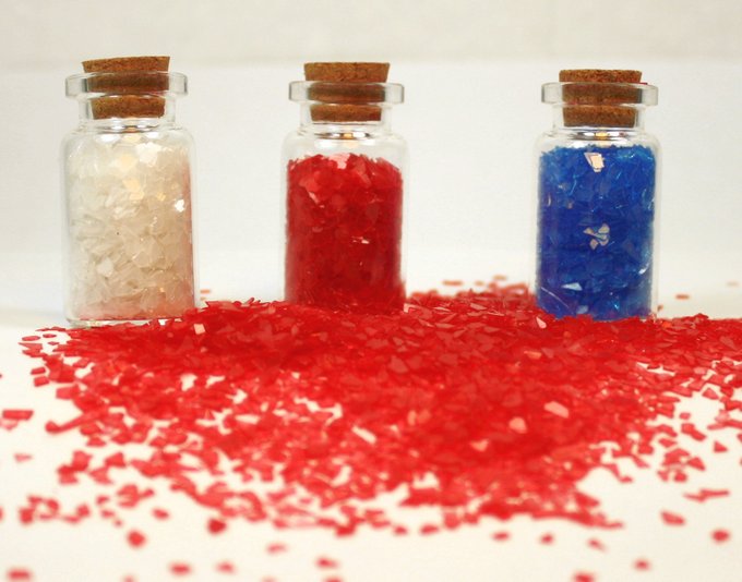 3 Bottle Set - Red, White, Blue,  Super Shards 311-SSG-1