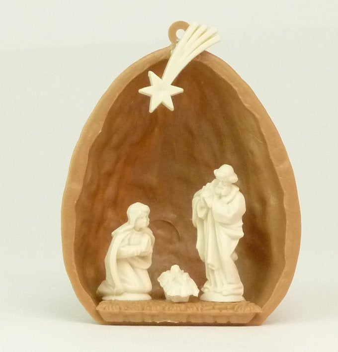 Nativity Walnut Shell - 203-3-137