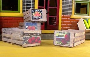 Cargo-To-Go: Vintage FRUIT Crates! Very Realistic! - 101-0830