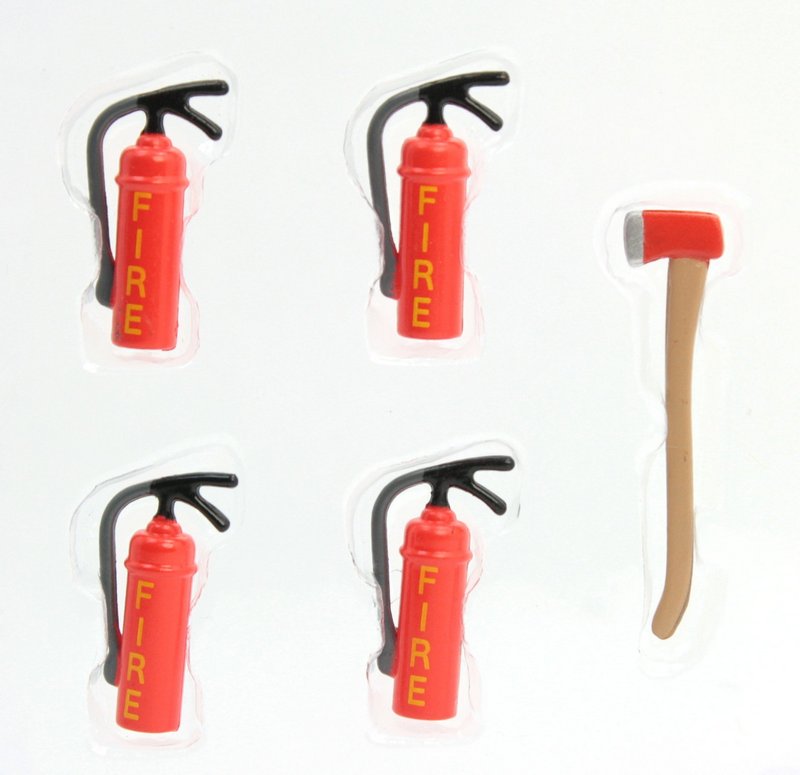 Fire Extinguishers - Construction Layout - G Scale - 106-17017