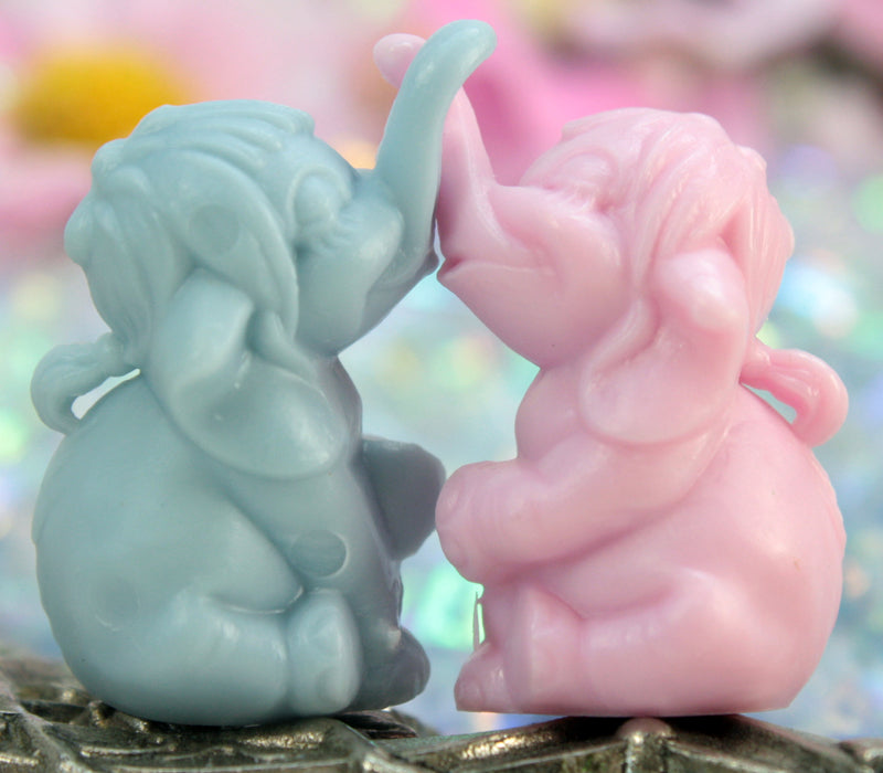 Elephant Set - Boy and Girl - Set of 6 - 203-3-143