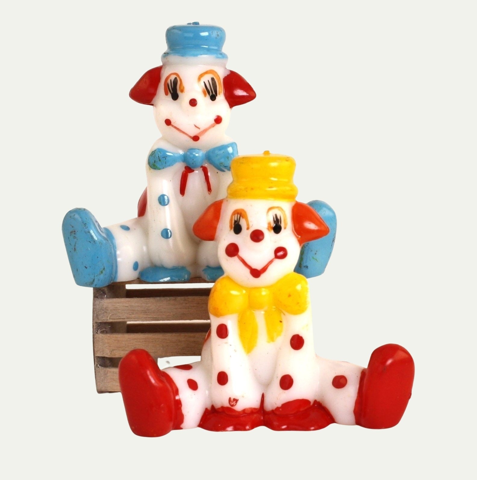 Clowns Retro Style - Miniature - Set of 2 - 204-8825