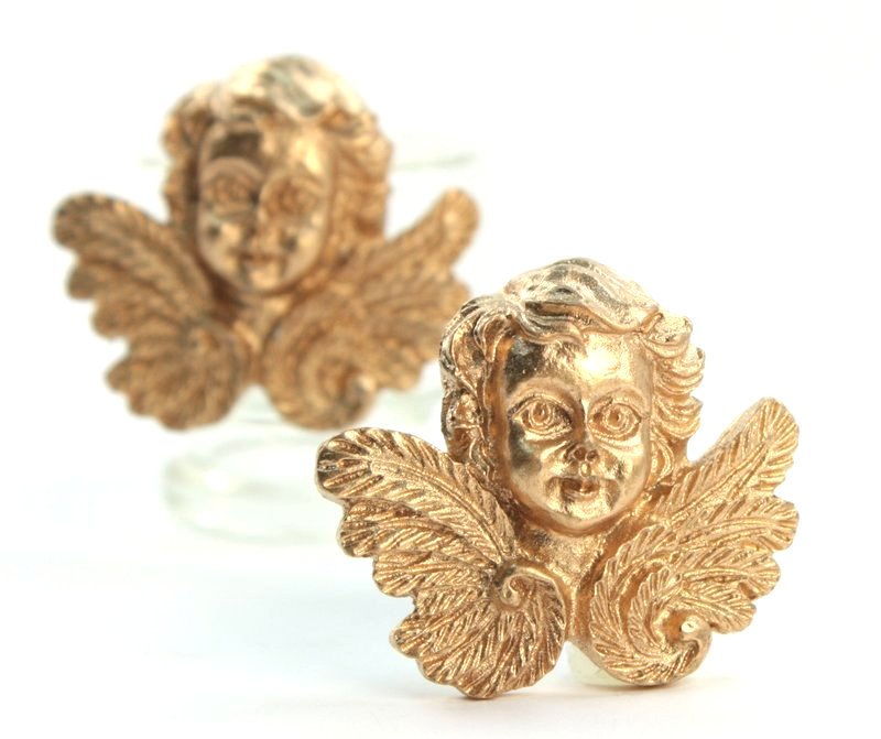 Golden Angels Figurine Heads - Set of 4 - 205-0487