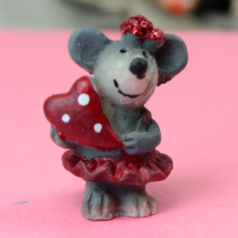 Lovely Mice - Hand Painted - Set of 4 - 205-5334