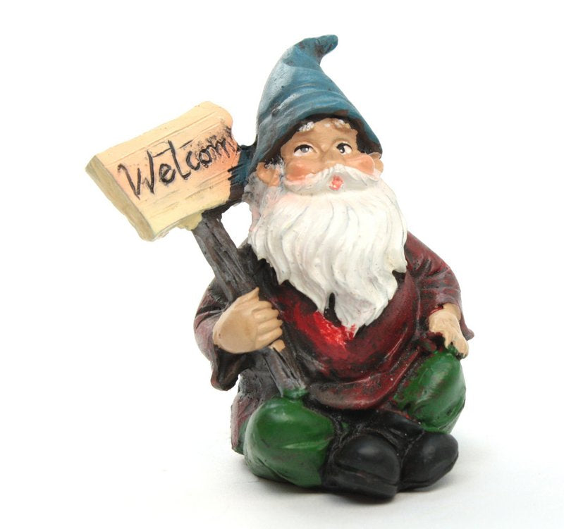 Gnome - Welcome Sign - 2.5" Tall - 207-1014