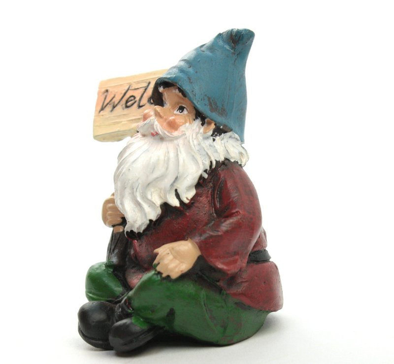 Gnome - Welcome Sign - 2.5" Tall - 207-1014