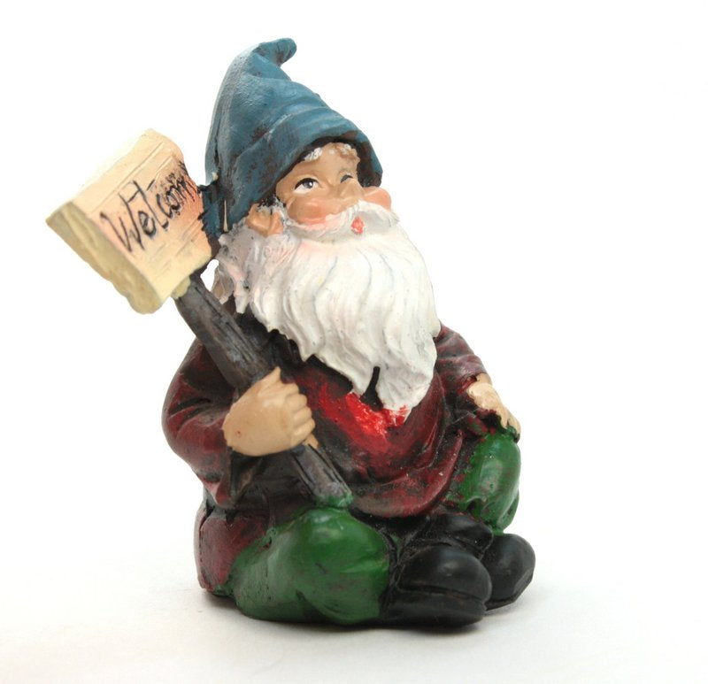 Gnome - Welcome Sign - 2.5" Tall - 207-1014