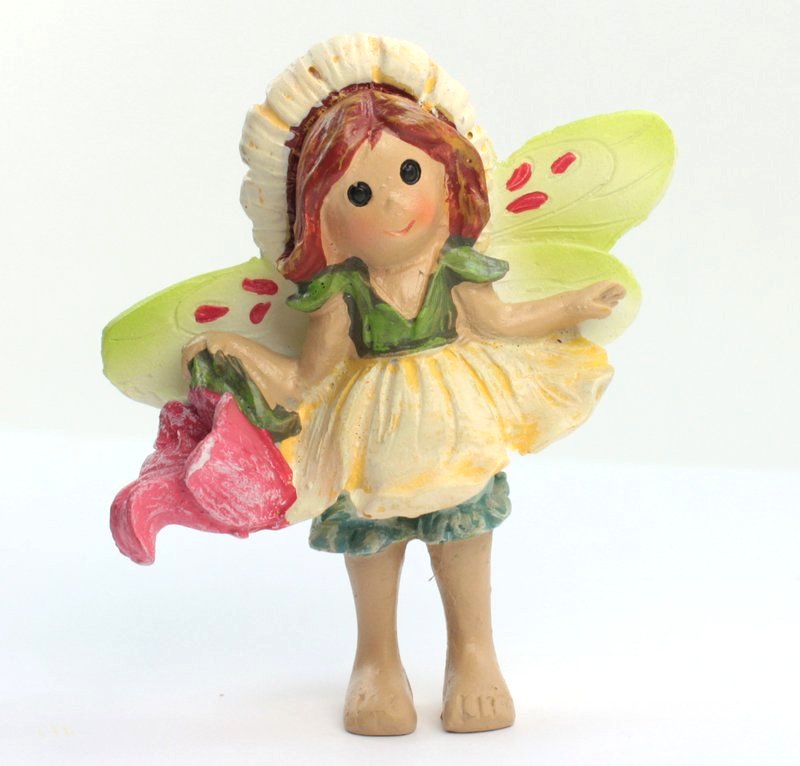 Fairy - Watering Pail Flower  -  2 1/2" Tall - 207-6179