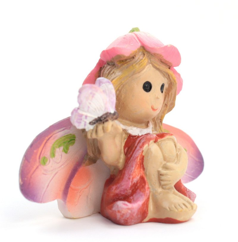 Fairy - with Butterfly  -  1 3/4" Tall - 207-6182