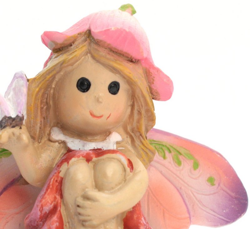 Fairy - with Butterfly  -  1 3/4" Tall - 207-6182