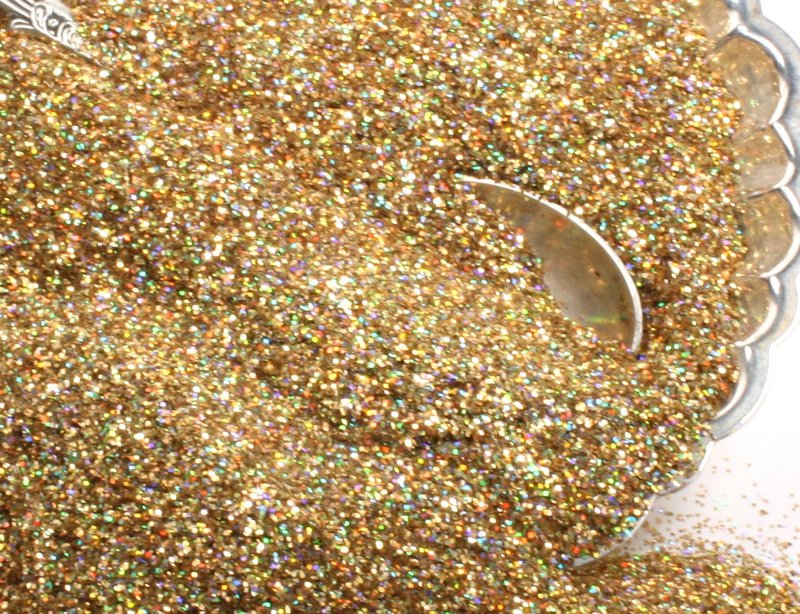 Gold Flitter Flakes - Iridescent Ice Flakes - 311-4001