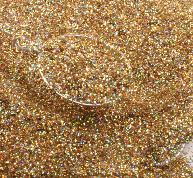 Gold Flitter Flakes - Iridescent Ice Flakes - 311-4001