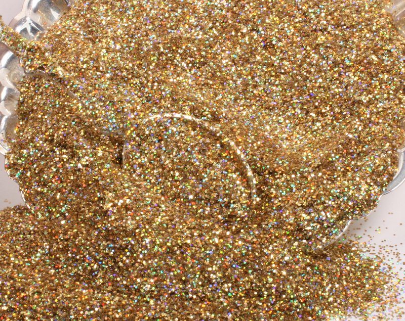 Gold Flitter Flakes - Iridescent Ice Flakes - 311-4001