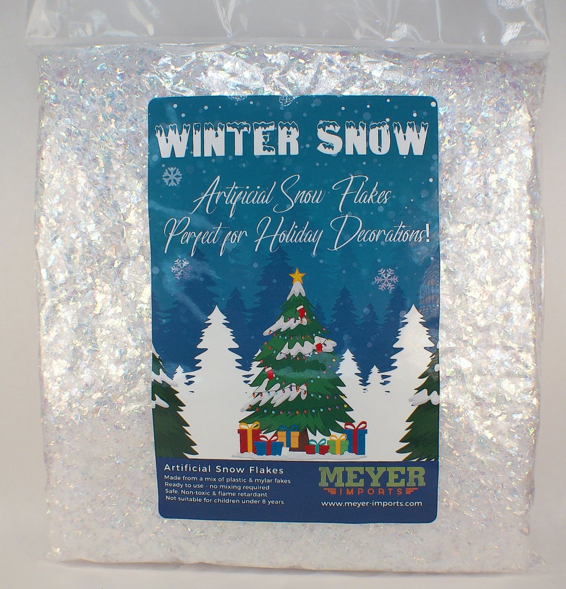 Holiday Snow Flakes for Winter Displays - 3oz Bag - 311-4396